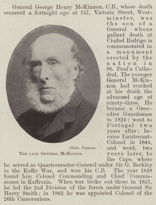 Geç General McKinnon by English Photographer