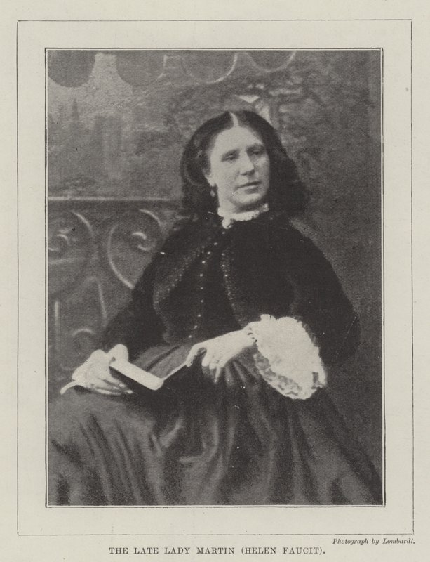 Merhum Lady Martin (Helen Faucet) by English Photographer