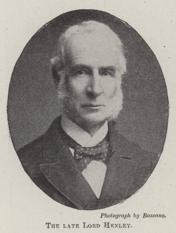 Merhum Lord Henley by English Photographer