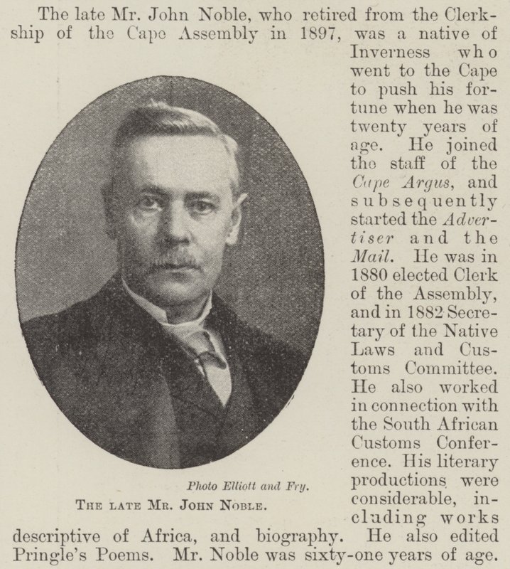 Merhum Bay John Noble by English Photographer