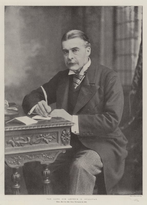 Merhum Sir Arthur S Sullivan by English Photographer