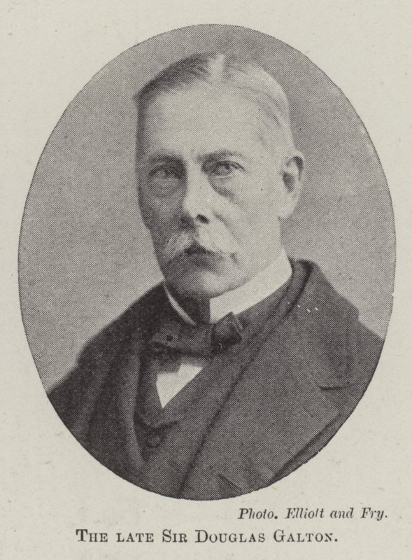 Merhum Sir Douglas Galton by English Photographer