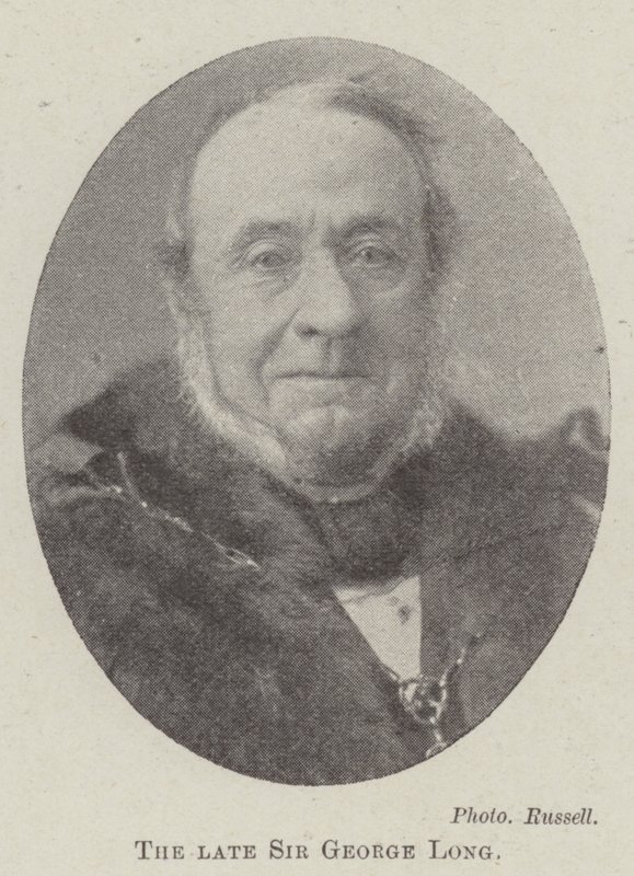 Merhum Sir George Long by English Photographer