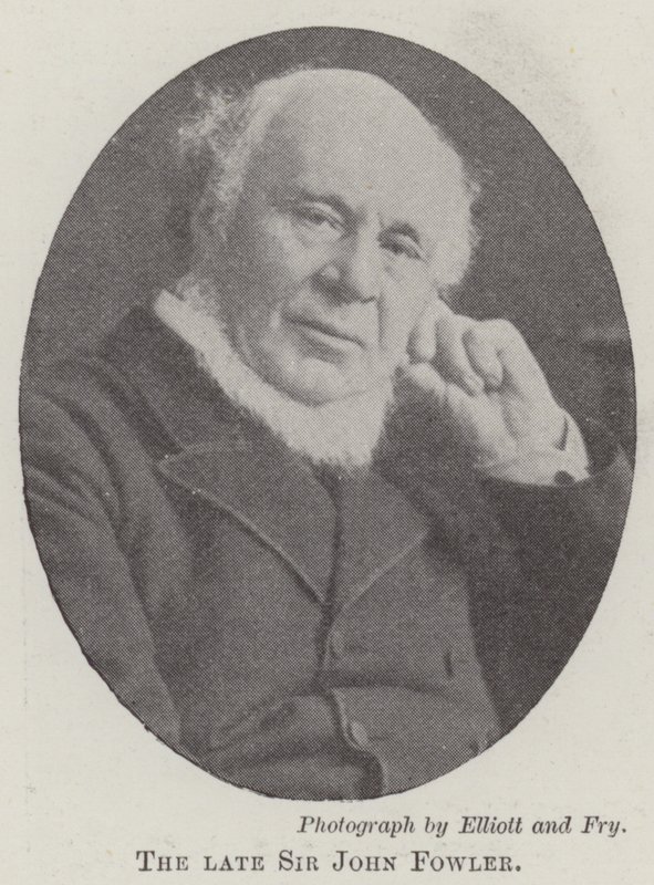 Merhum Sir John Fowler by English Photographer