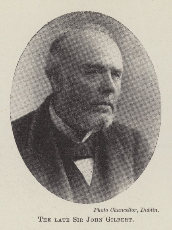 Merhum Sir John Gilbert by English Photographer