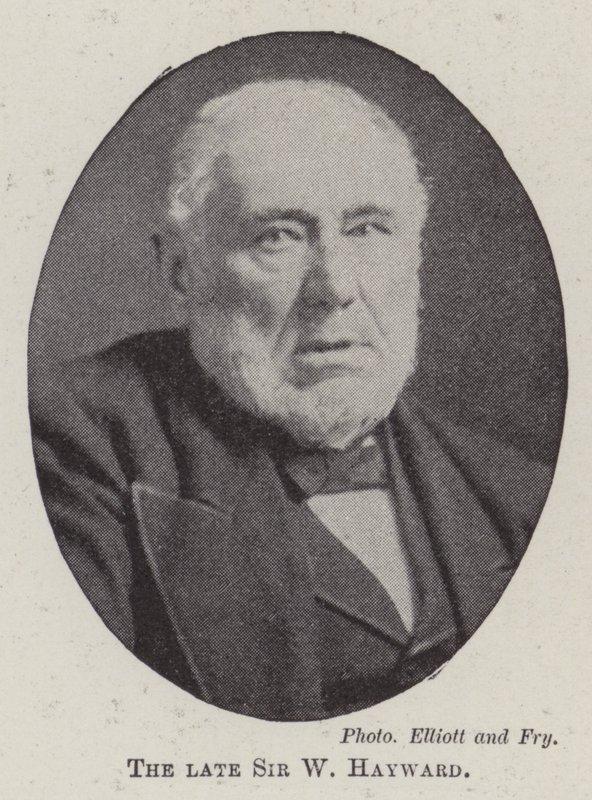 Merhum Sir W Hayward by English Photographer