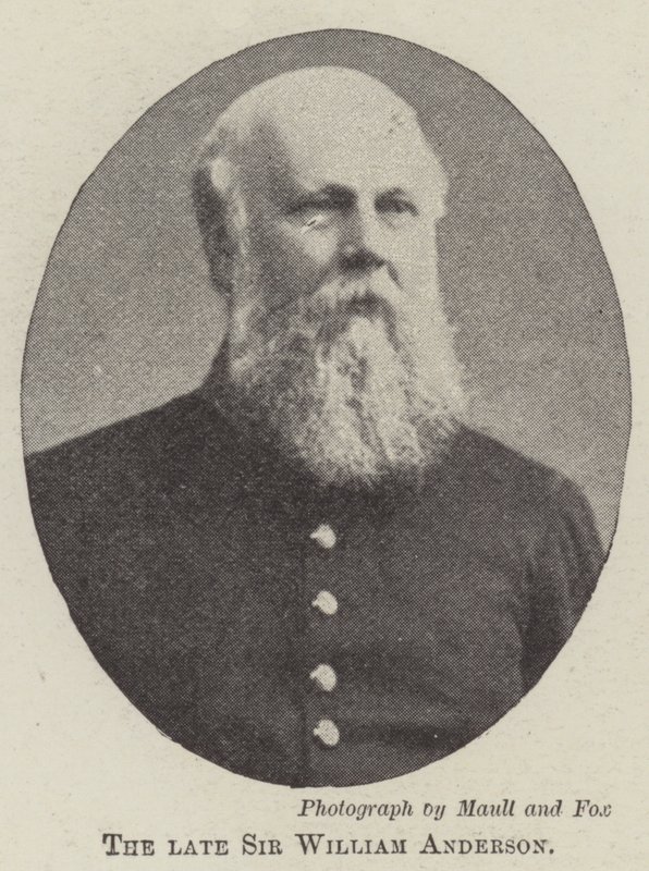 Merhum Sir William Anderson by English Photographer