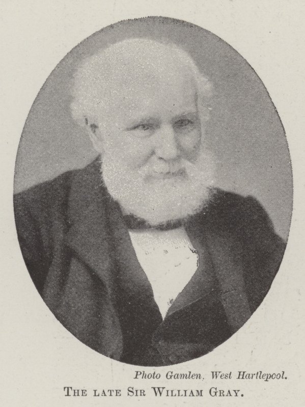 Merhum Sir William Gray by English Photographer