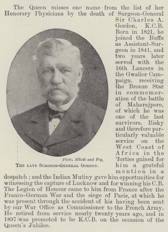 Geç Cerrah General Gordon by English Photographer