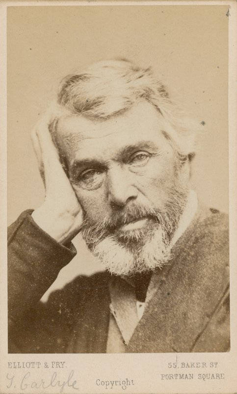 Thomas Carlyle by English Photographer