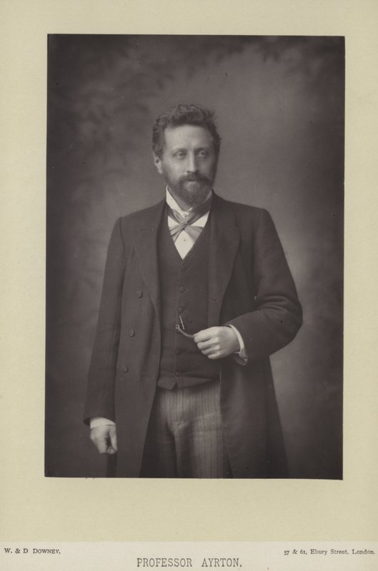 William Edward Ayrton by English Photographer