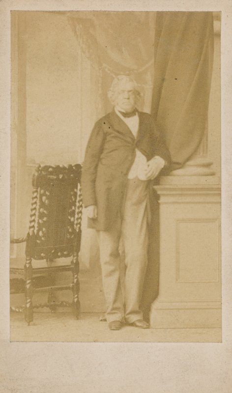 William Makepeace Thackeray by English Photographer
