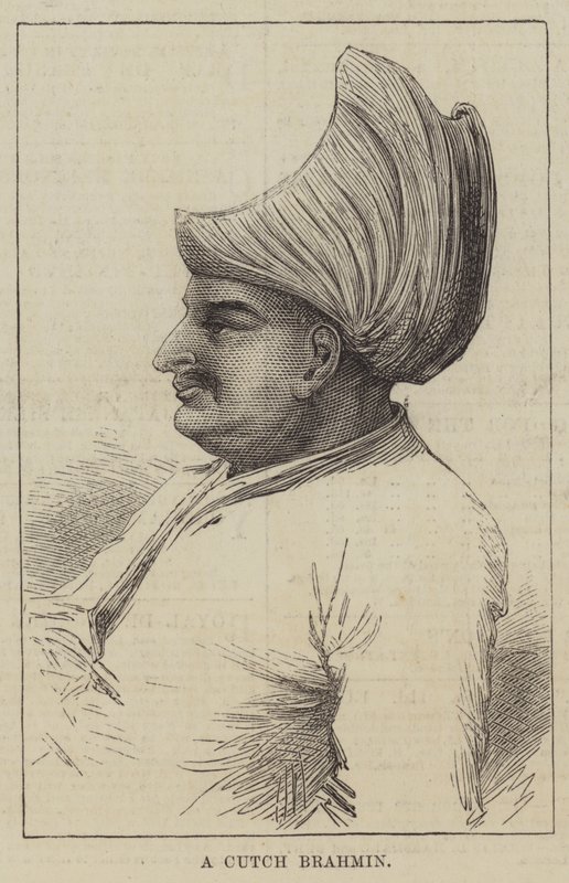 Bir Cutch Brahman (gravür) by English School
