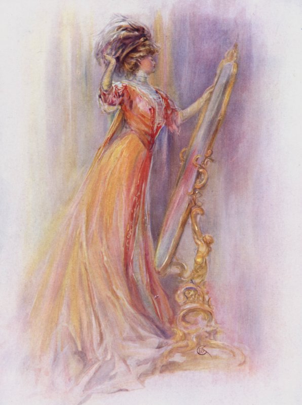 Bir Moda Çalışması (renkli taş) by English School