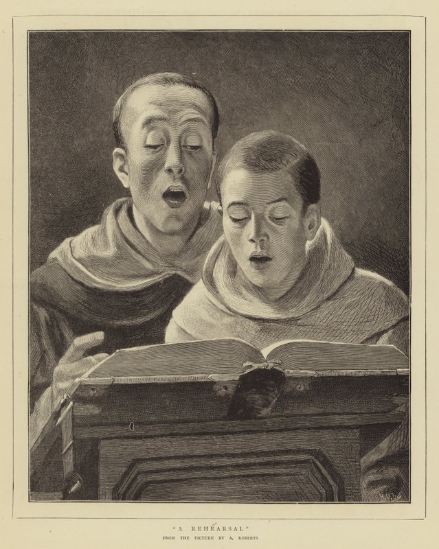 Bir Prova (gravür) by English School