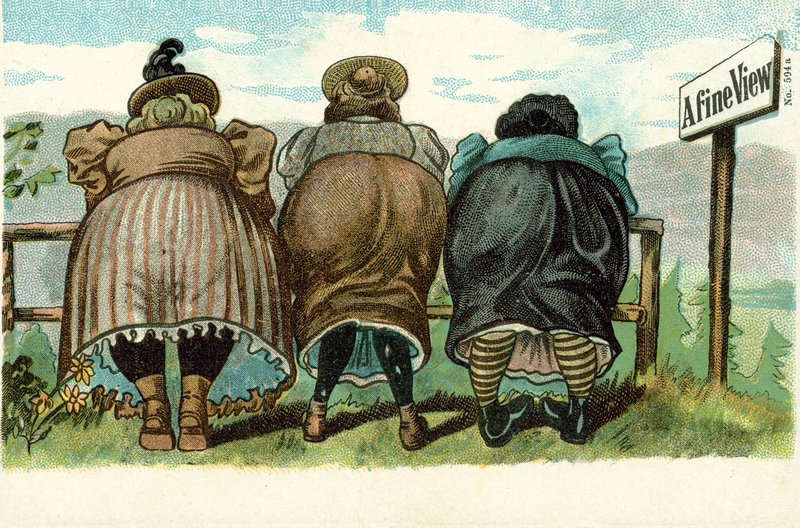 Güzel bir görünüm (renkli lito) by English School