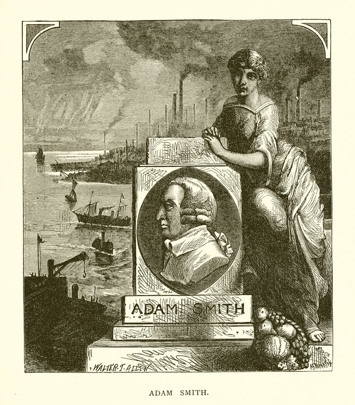 Adam Smith by English School
