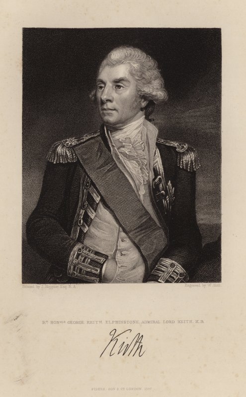 Amiral Lord Keith by English School