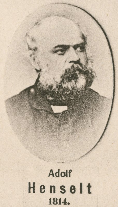 Adolf Henselt (gravür) by English School