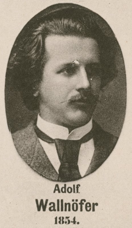 Adolf Wallnofer (gravür) by English School