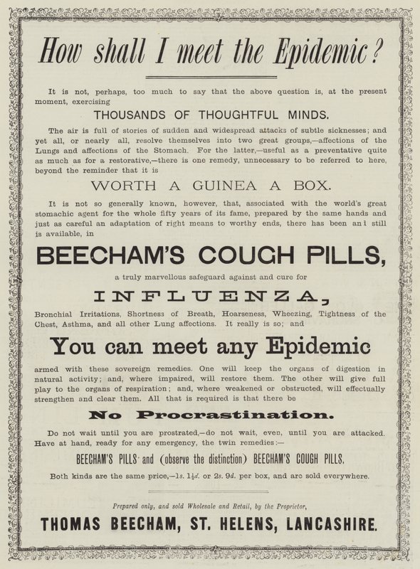 Reklam, Beecham