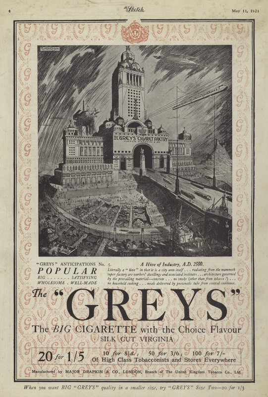 Grays sigaraları için reklam by English School