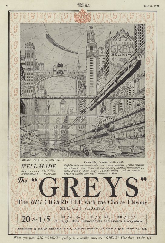 Grays sigaraları için reklam by English School