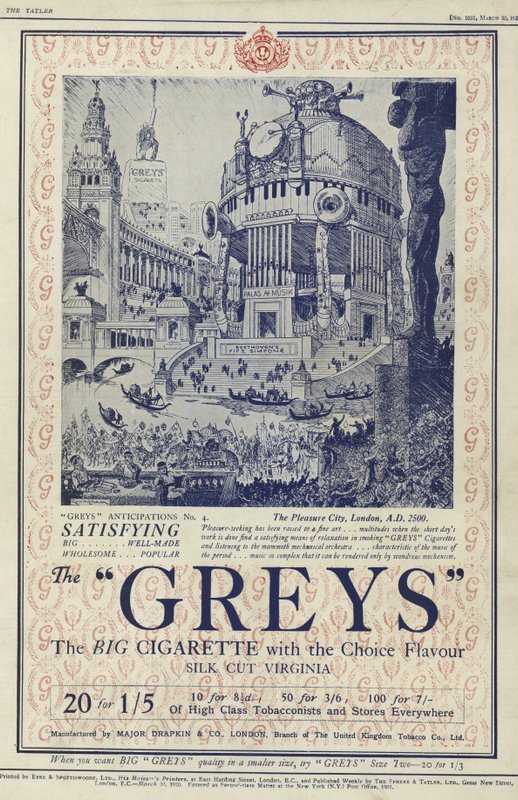 Grays sigaraları için reklam by English School