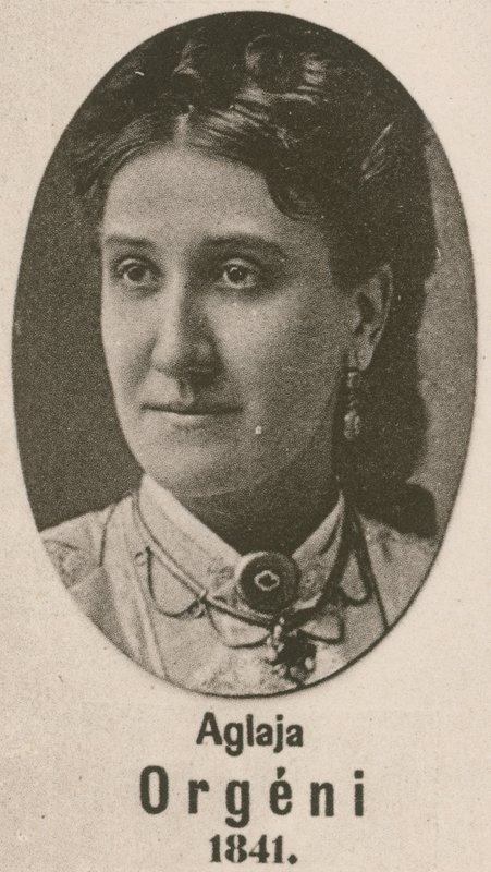 Aglaja Orgeni (gravür) by English School