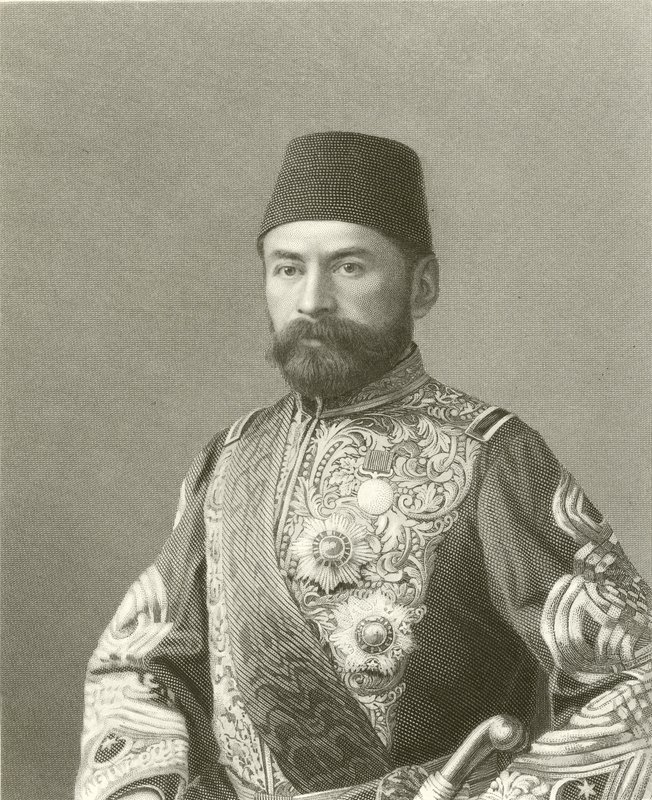 Ahmed Muhtar Paşa by English School