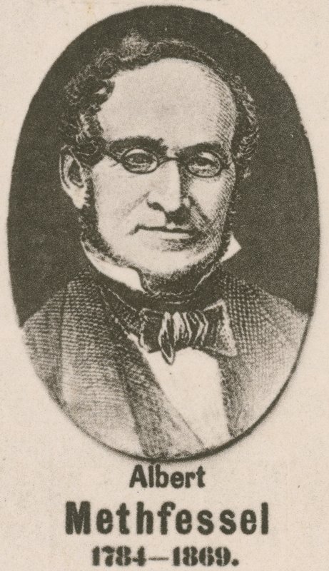 Albert Methfessel (gravür) by English School