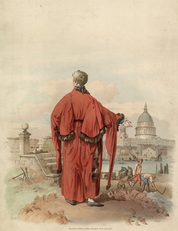 Mansion House, Londra Alderman by English School