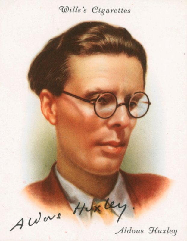 Aldous Huxley by English School