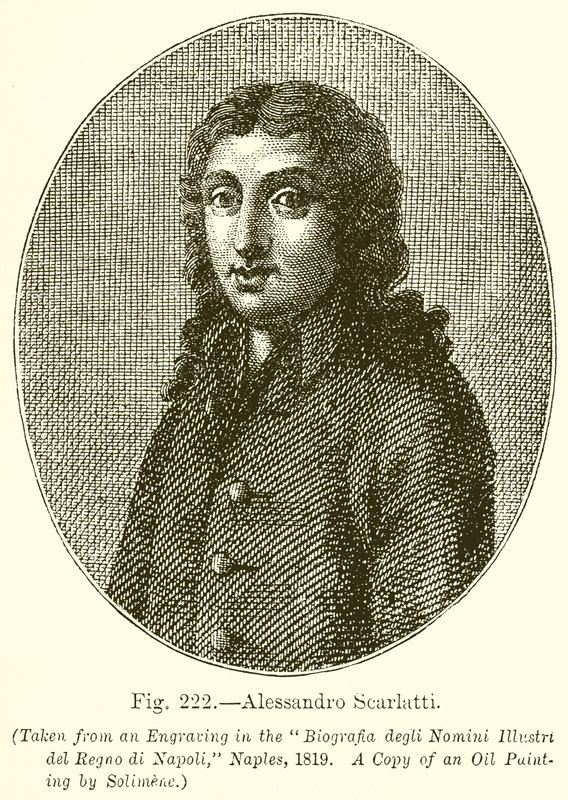 Alessandro Scarlatti by English School