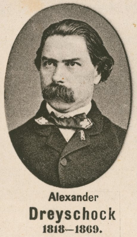 Alexander Dreyschock (gravür) by English School
