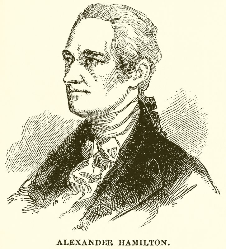 Alexander Hamilton by English School