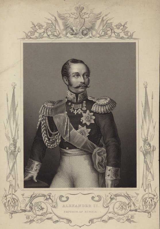 Rusya Alexander II by English School