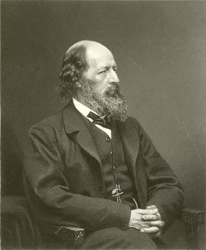 Alfred Tennyson by English School