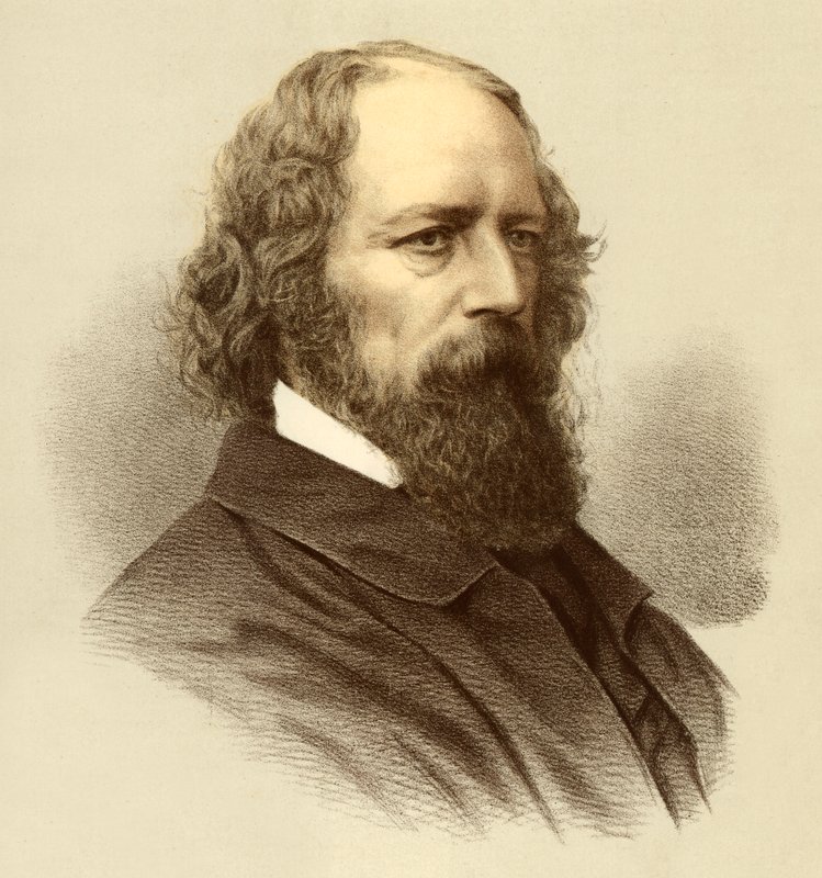 Alfred Tennyson by English School