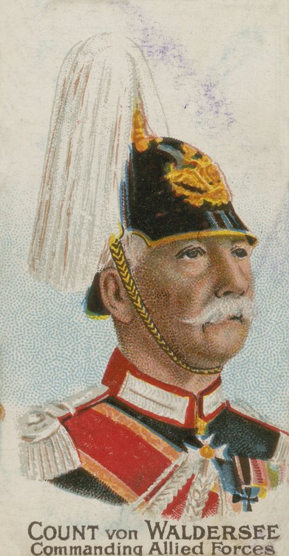 Alfred von Waldersee, Alman general by English School