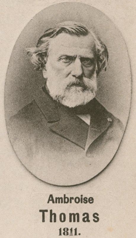 Ambroise Thomas (gravür) by English School