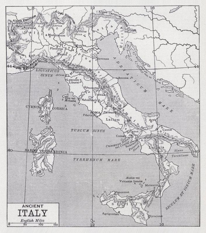 Antik İtalya (lito) by English School