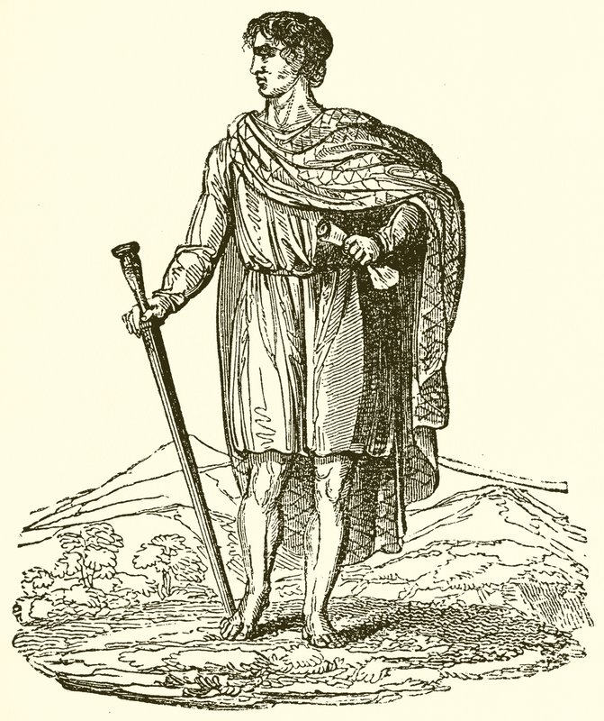 Anglo Sakson Adam by English School