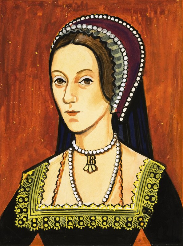 Anne Boleyn by English School