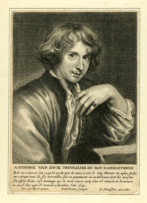 Anthony van Dyck by English School