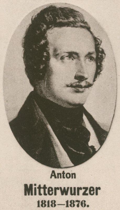 Anton Mitterwurzer (gravür) by English School