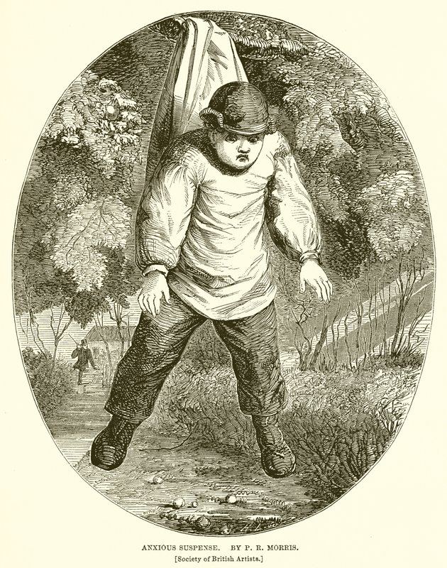 Endişeli bekleyiş. P. R. Morris tarafından by English School