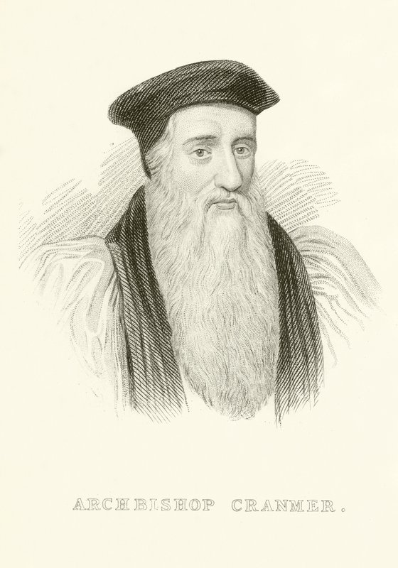 Başpiskopos Cranmer by English School