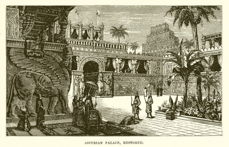 Asur Sarayı restore edildi by English School