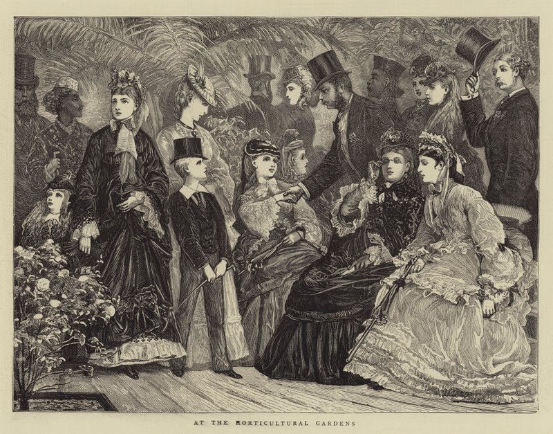 Cenaze Bahçelerinde (gravür) by English School